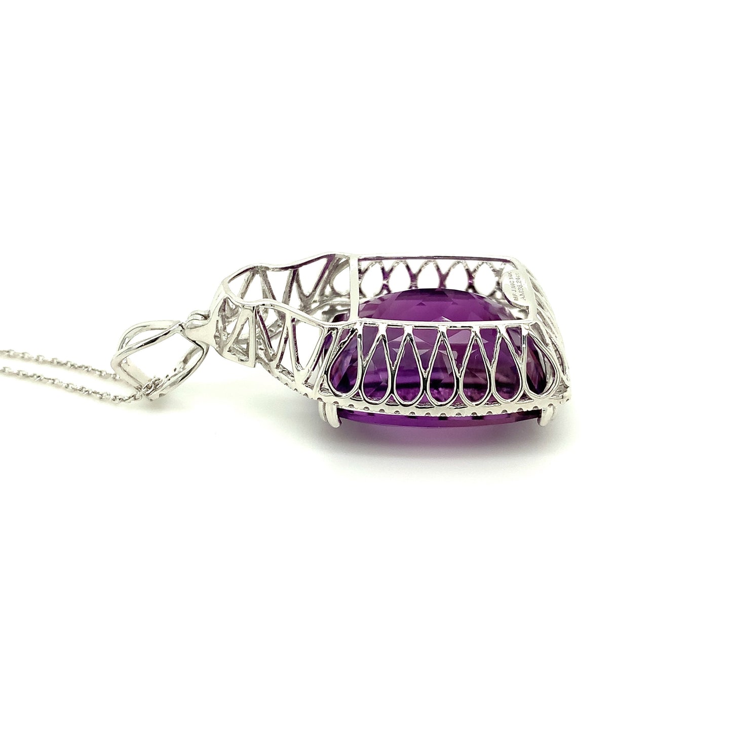 28 Carat Amethyst Pendant
