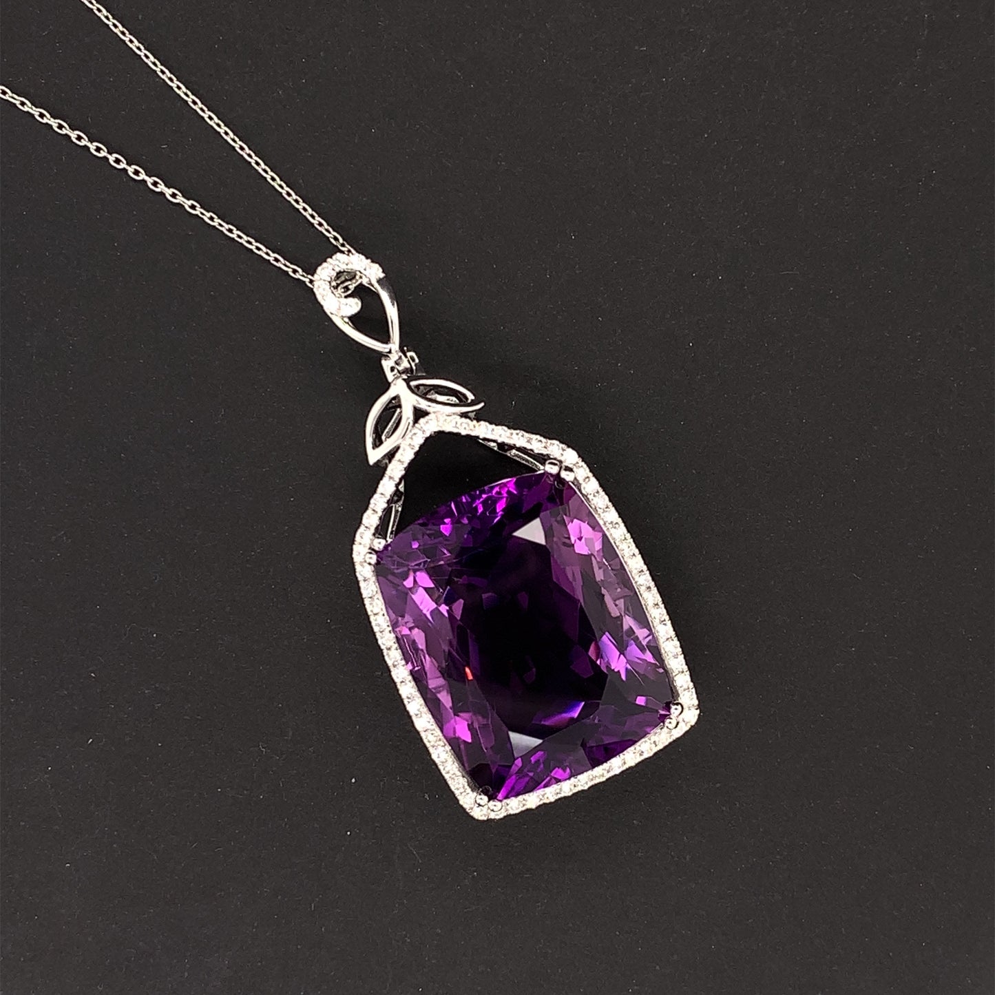 28 Carat Amethyst Pendant