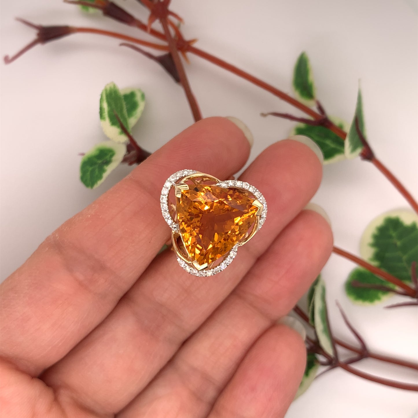 9 Carat Citrine Cocktail