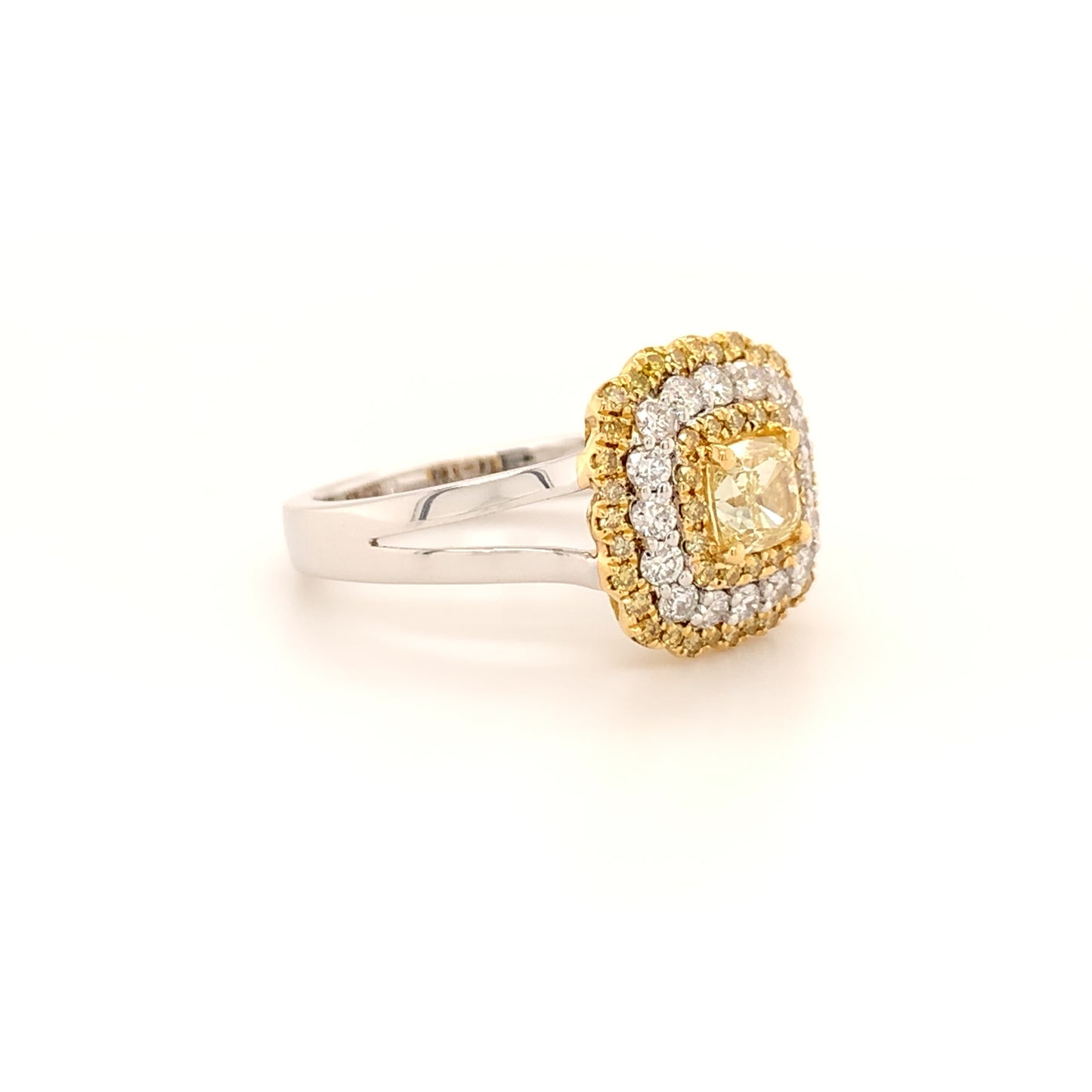Fancy Yellow Diamond Ring