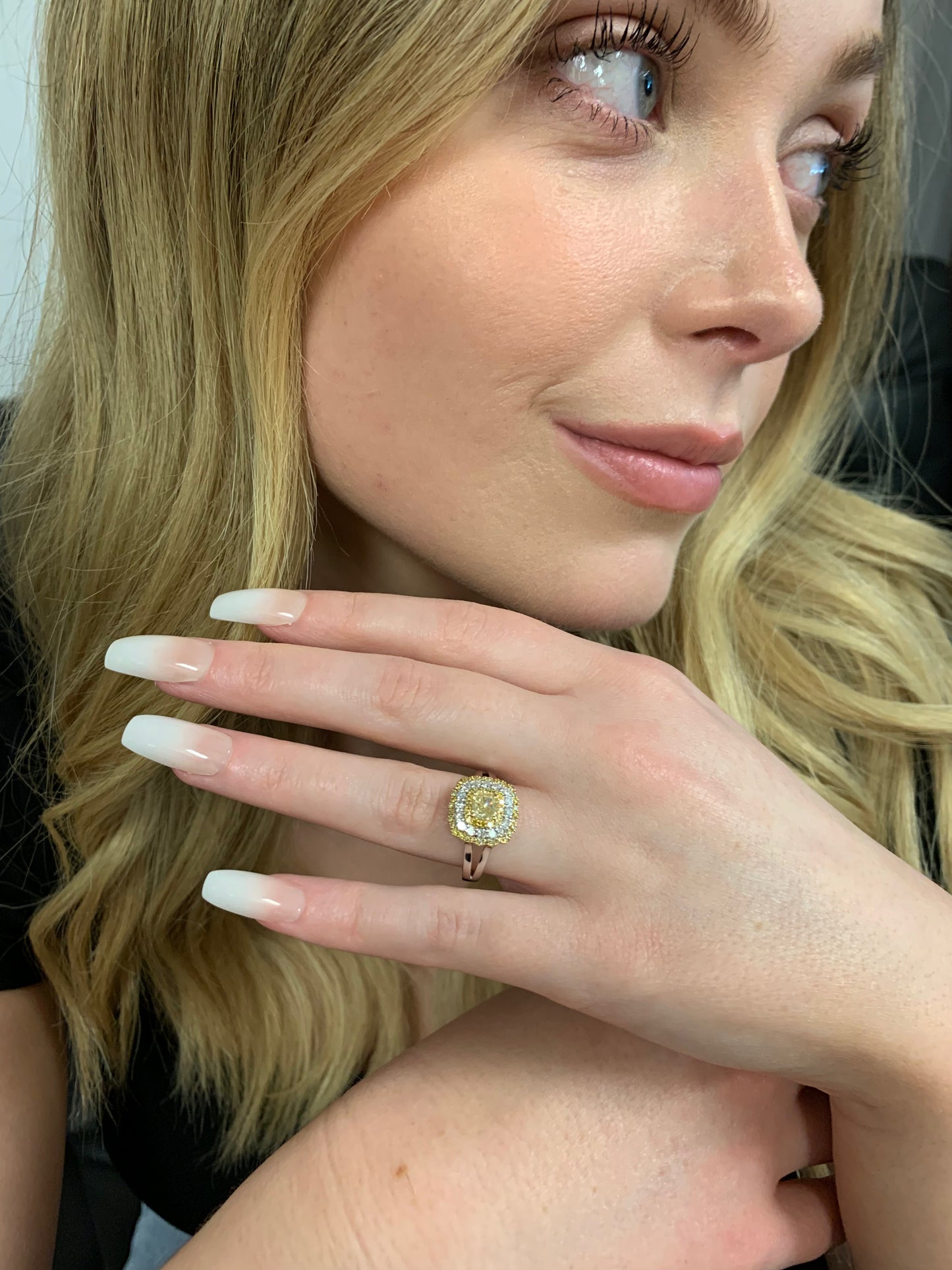 Fancy Yellow Diamond Ring