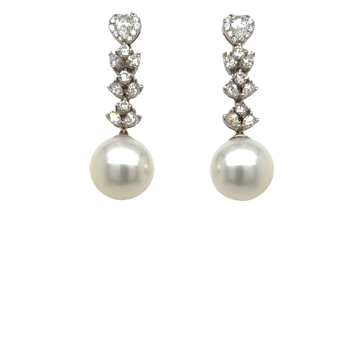 South Sea Pearl Dangling Earrings