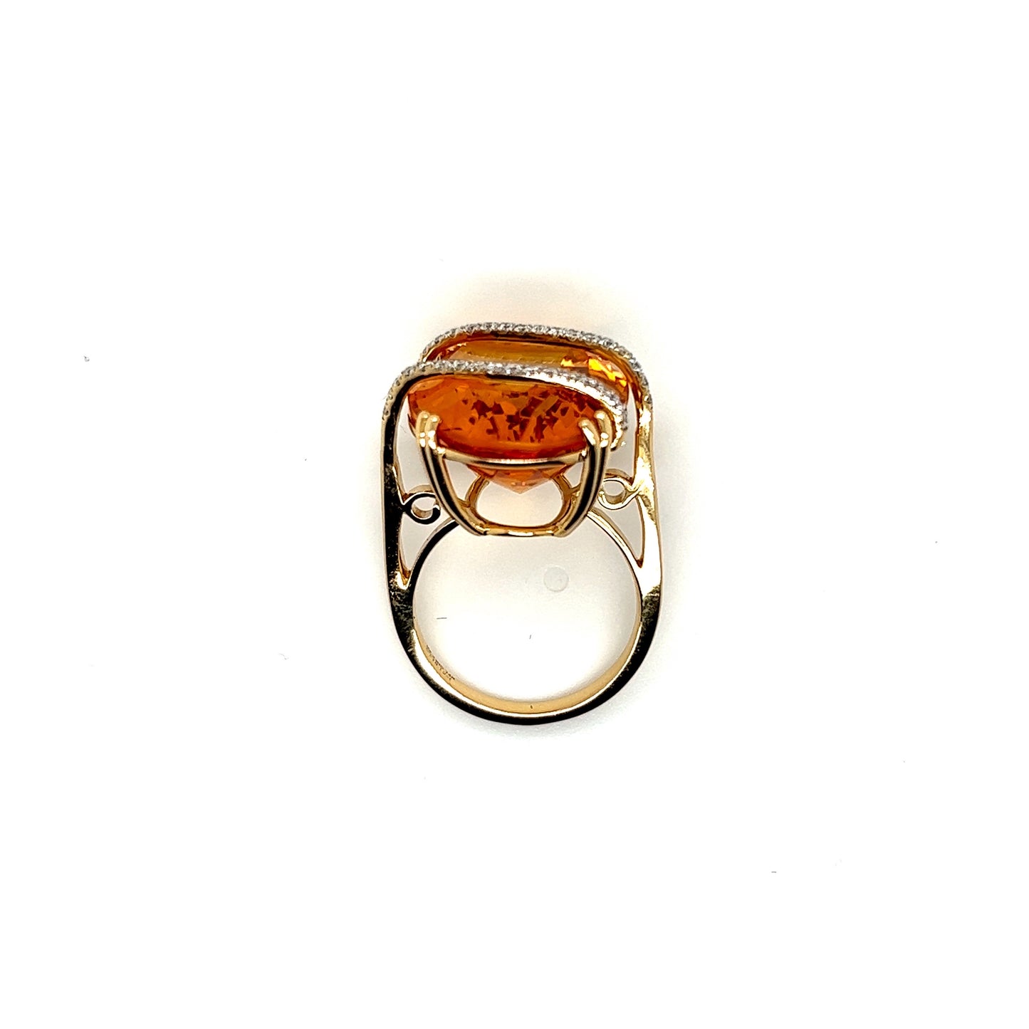 18.12 Citrine Diamond Ring