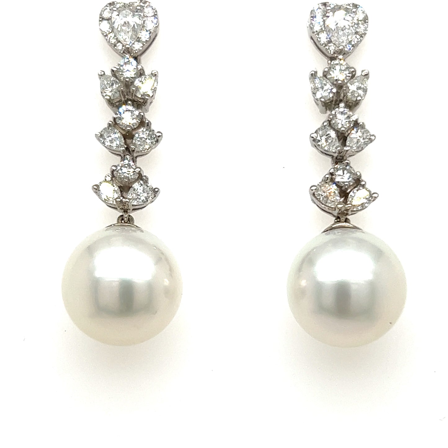 South Sea Pearl Dangling Earrings