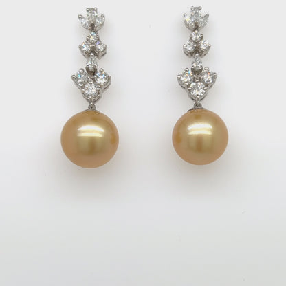 13MM South Sea Pearl Earrings