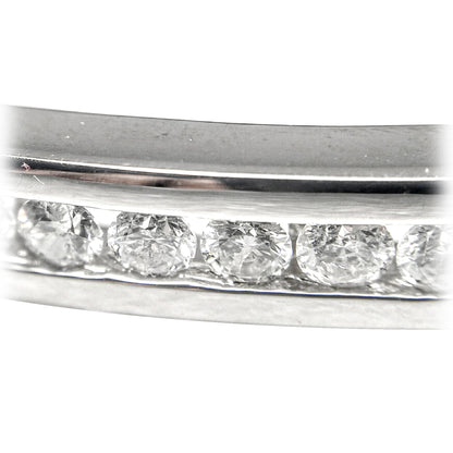 Diamond White Gold Bangle