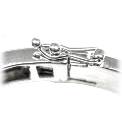 Diamond White Gold Bangle