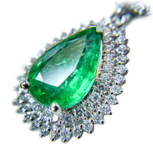 Emerald Necklace Earrings Set