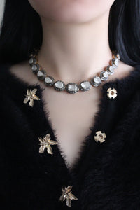 22 Carat Fancy Cut Diamond Mughal Necklace