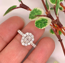 Bridal Pear Shape 0.48 Carat Diamond Ring