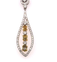 Fancy Yellowish Brown Diamond Earrings
