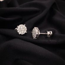 0.49 Carat Diamond Cluster Earrings