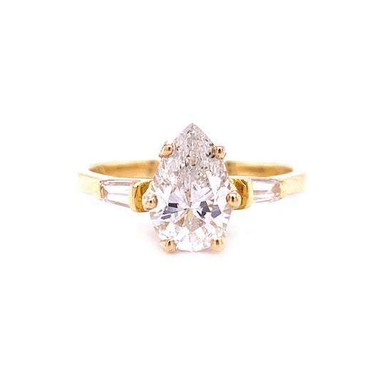 1.04 Carats Diamond Ring