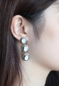 Fancy Cut Diamond Mughal Earrings