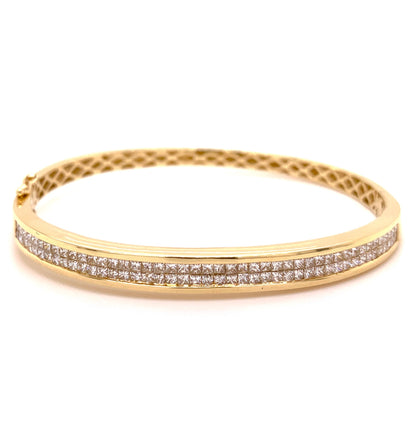 1.75 Carat Diamond Bangle Bracelet