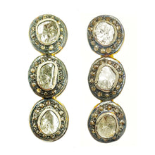 Fancy Cut Diamond Mughal Earrings