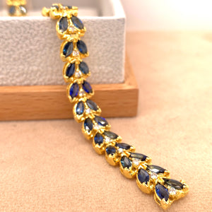 14 Carats Sapphire Bracelet