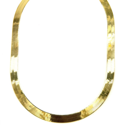 Yellow Gold Herringbone Chain - 20"