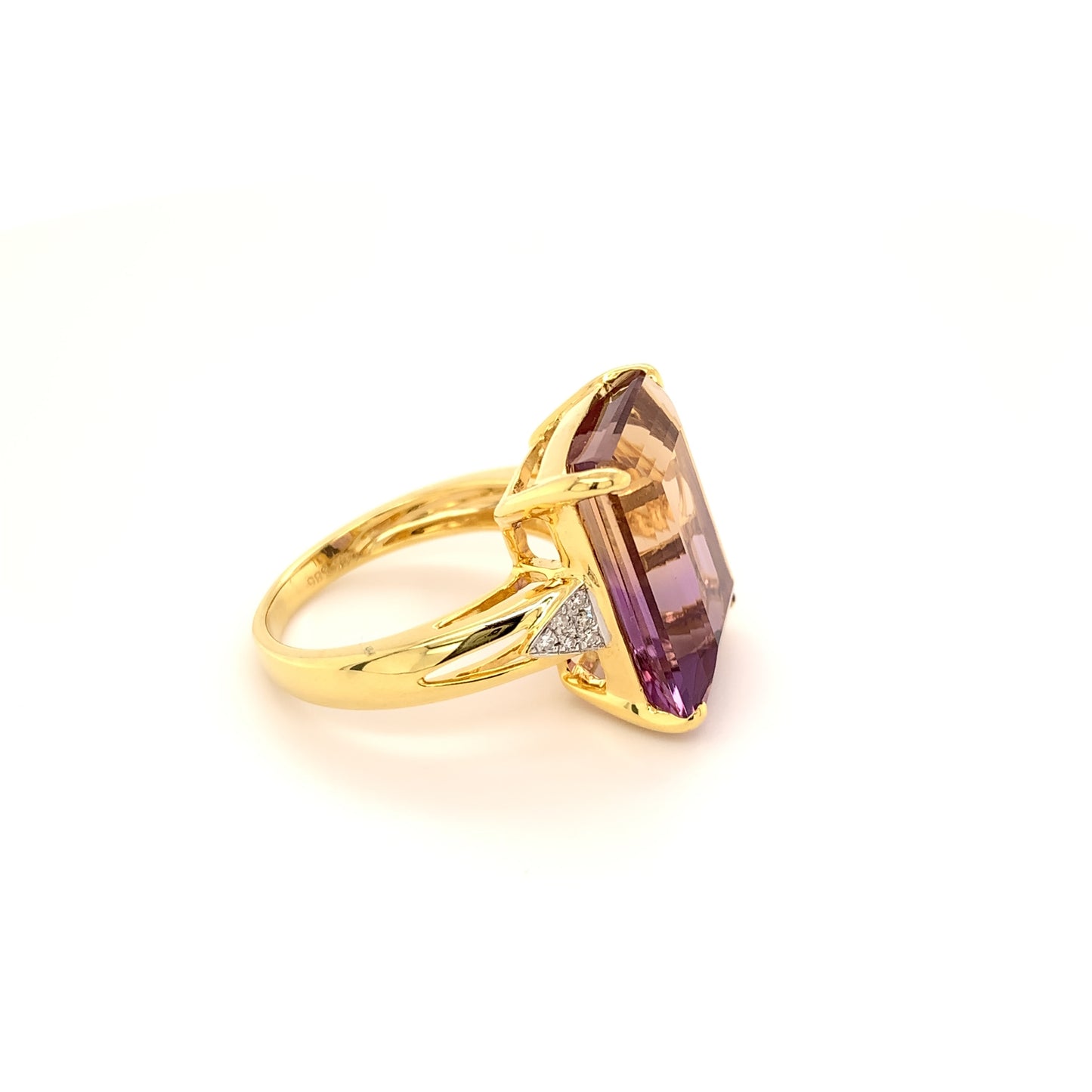 Ametrine Cocktail Ring