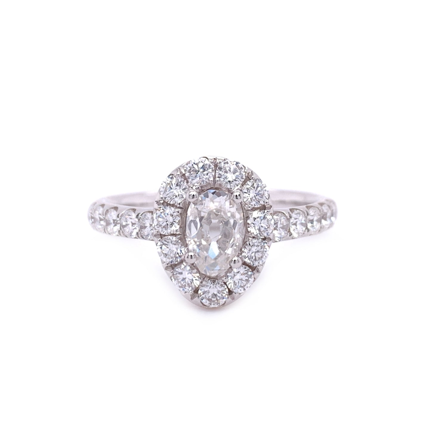 Bridal Pear Shape 0.48 Carat Diamond Ring