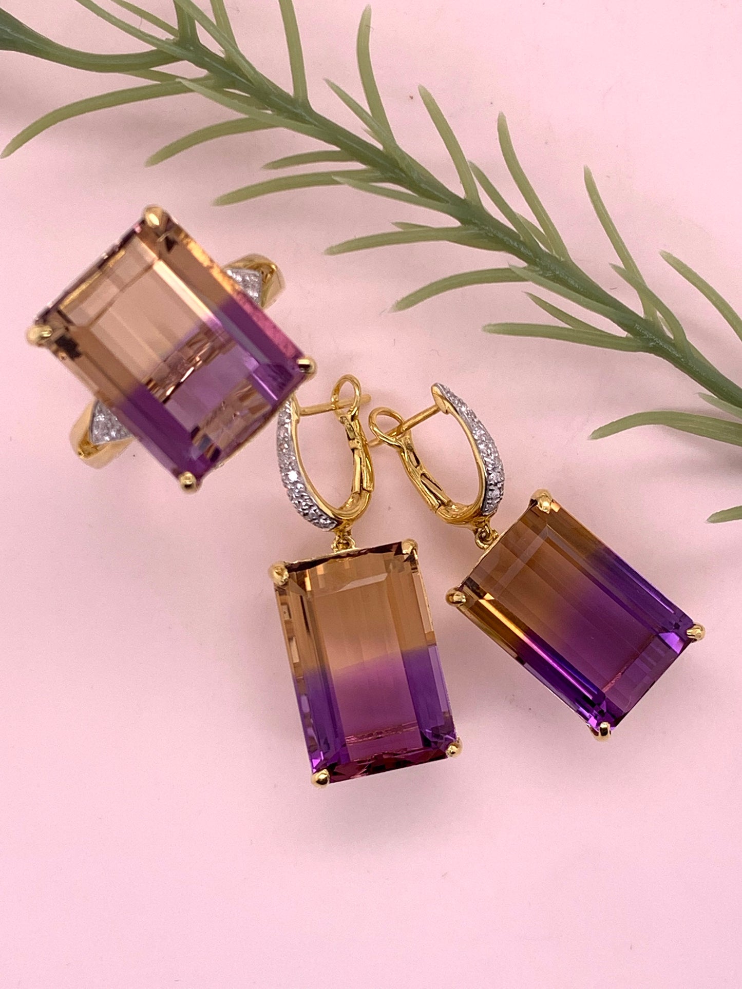 Ametrine Cocktail Ring