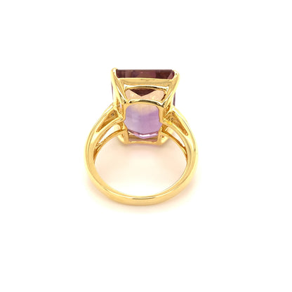 Ametrine Cocktail Ring