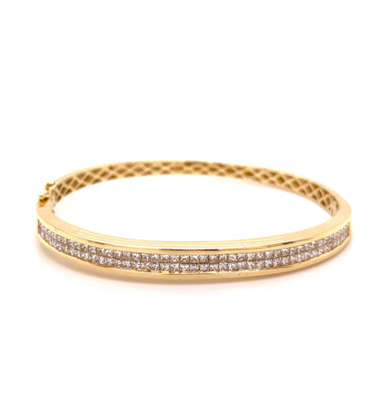 1.75 Carat Diamond Bangle Bracelet