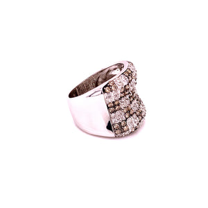 Fancy Brown Diamond Cocktail Ring